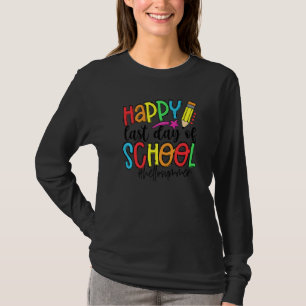T-shirt Joyeuse Dernière Journée De L'Enseignant Étudiant