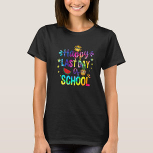 T-shirt Joyeuse Dernière Journée D'Enseignant Diplôme D'Ét