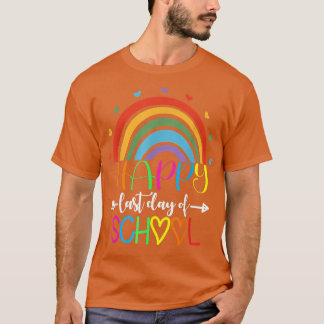 T-shirt Joyeuse Dernière Journée D'Enseignant Diplôme D'Ét