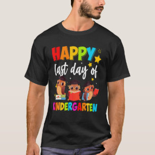 T-shirt Joyeuse Dernière Journée D'Enseignant Garçon De La