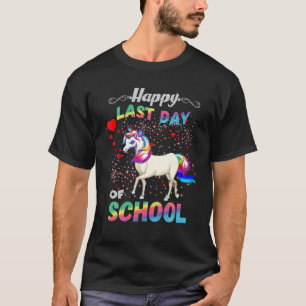 T-shirt Joyeuse Dernière Journée D'Étudiants À L'École Enf