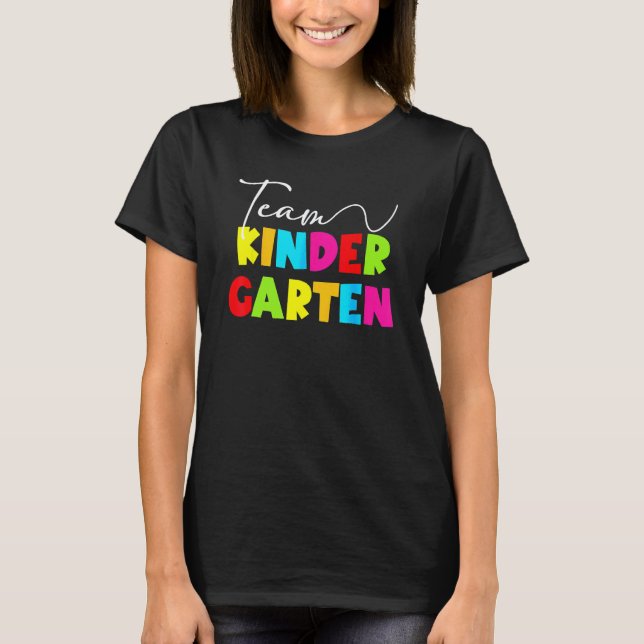 T-shirt Joyeuse Équipe de la Rentrée des Classes Enseignan (Devant)