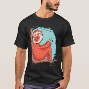 T-shirt Joyeuse Fente De Vie Dans L'Arbre