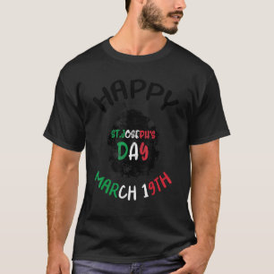 T-shirt Joyeuse fête de la Saint-Joseph Jésus Sfingi Zeppo