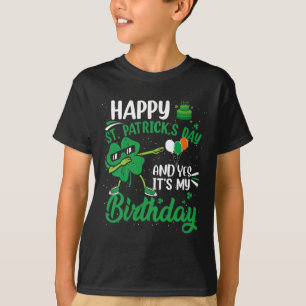 T-shirt Joyeuse Fête de la Saint-Patrick Anniversaire Sham