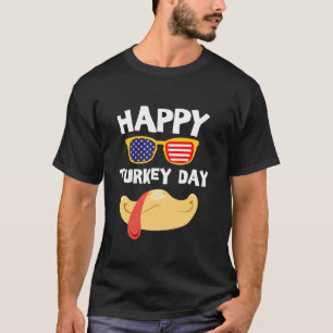 T-shirt Joyeuse fête de la Turquie amusante pour les enfan