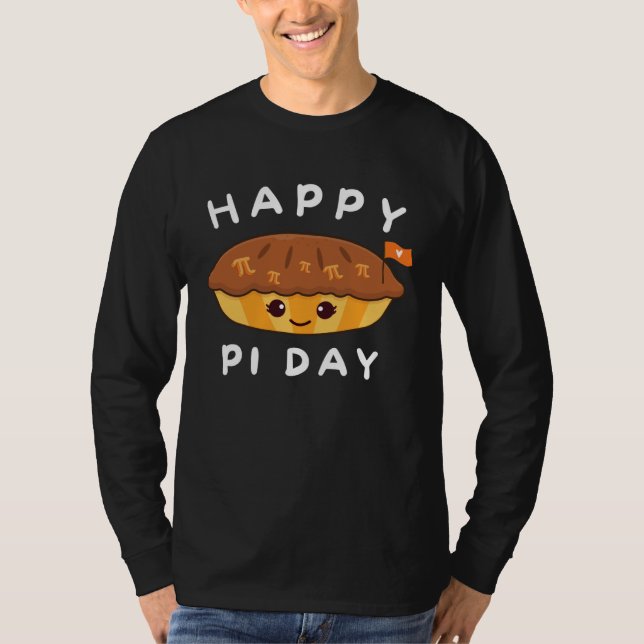 T-shirt Joyeuse fête de Pi 2023 Prof de maths Tarte Bébé E (Devant)