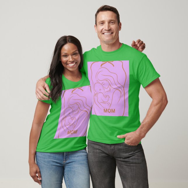 T-shirt Joyeuse fête des mères  (Unisexe)