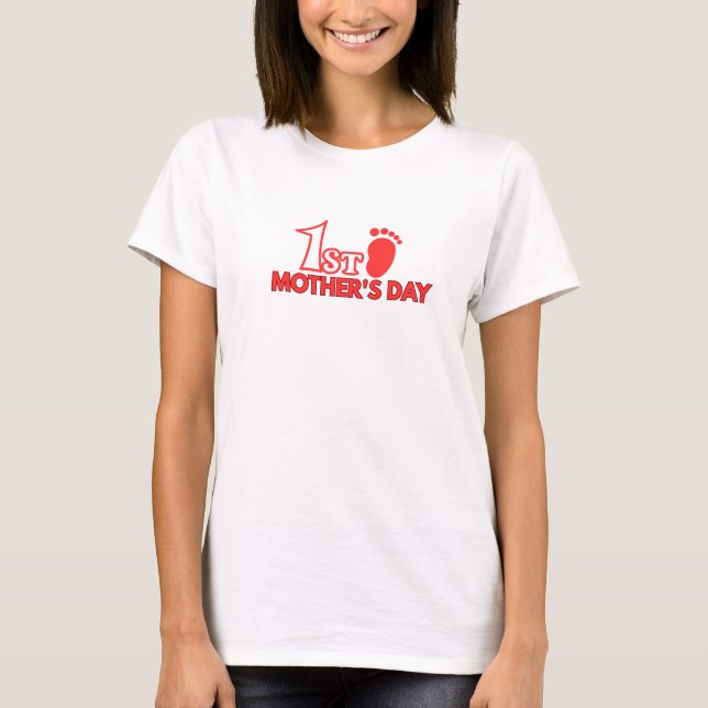 T-shirt Joyeuse fête des mères (Devant)