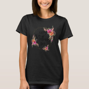 T-shirt Joyeuse Fête des Mères 2022 Jote Floral Pour Femme