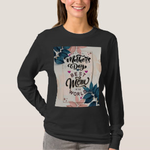 T-shirt Joyeuse Fête des Mères 2022 Jote Floral Pour Femme