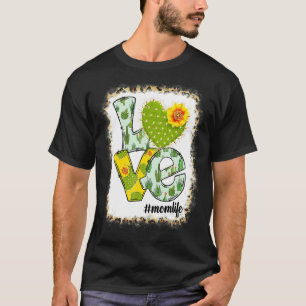 T-shirt Joyeuse Fête des Mères Amour Maman Vie Fleur de ca