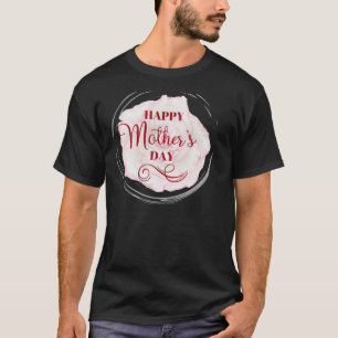T-shirt Joyeuse Fête Des Mères Avec Amour Et Fleurs Mama