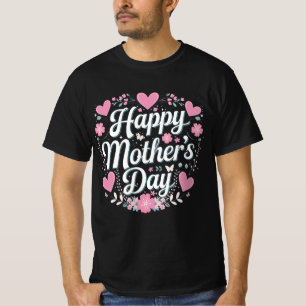T-shirt Joyeuse fête des Mères Maman mignonne florale Gran