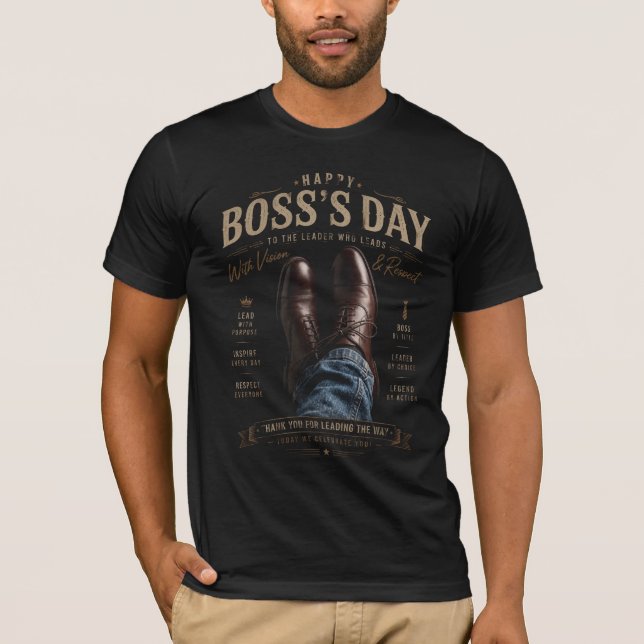 T-shirt Joyeuse Fête des Patrons (Devant)
