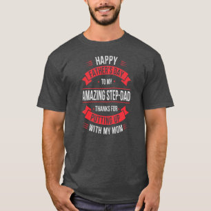 T-shirt Joyeuse fête des pères Meilleur bonus Papa pour to