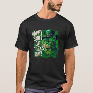 T-shirt Joyeuse Fête des Tours de Chat de Ste Cat Jour de