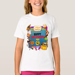 T-shirt Joyeuse fête d'Halloween remplie de friandises