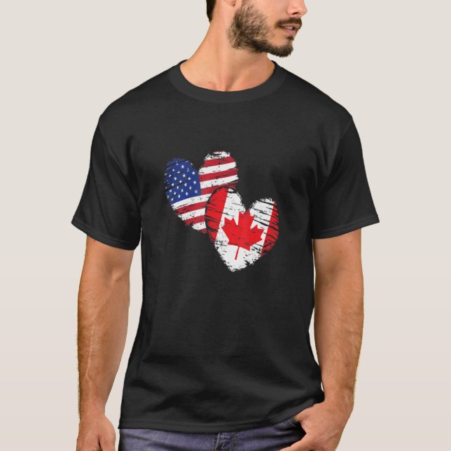 T-shirt Joyeuse fête du Canada (Devant)