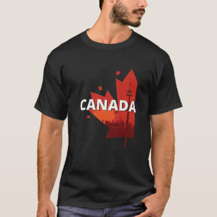 T-shirt Joyeuse fête du Canada 1er juillet Famille canadie