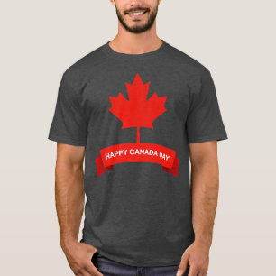 T-shirt Joyeuse fête du Canada C'est la fête du Canada L'é