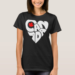 T-shirt Joyeuse fête du Canada Drapeau canadien Maple Leaf