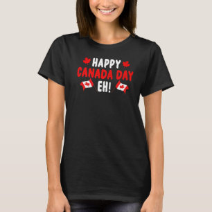 T-shirt Joyeuse fête du Canada Eh Maple Leaf Canada Drapea