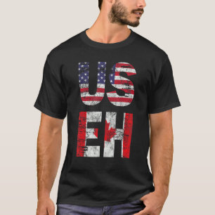 T-shirt Joyeuse fête du Canada Usa Fierté nous Jour du dra