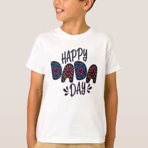 T-shirt Joyeuse fête du Dada Bonne Fête des pères   Chemis