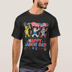 T-shirt Joyeuse Fête du Travail Édition Patriotique pour H