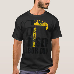 T-shirt Joyeuse Fête du Travail Patriot Joyeuse Fête du Tr