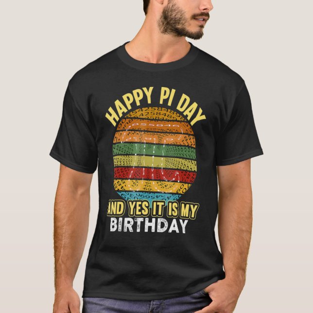 T-shirt Joyeuse fille anniversaire garçon T math Geek enfa (Devant)