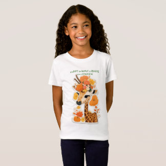 T-Shirt joyeuse girafe kawaii halloween