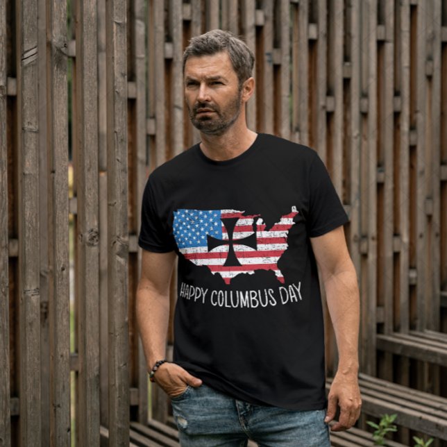 T-shirt Joyeuse journée Columbus (Créateur téléchargé)