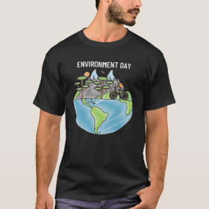 T-shirt Joyeuse Journée de l'environnement Notre planète 7