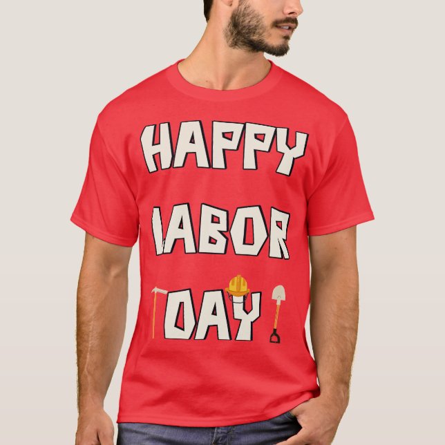 T-shirt Joyeuse journée de travail (Devant)