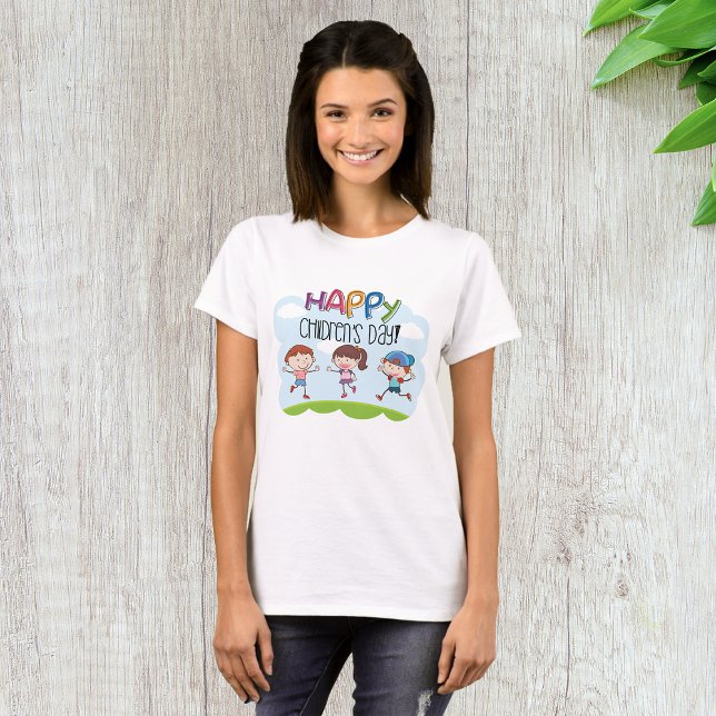 T-shirt Joyeuse Journée des enfants (Créateur téléchargé)