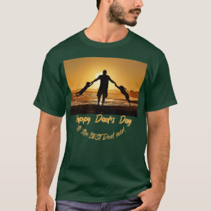 T-shirt Joyeuse Journée des papas au meilleur papa jamais