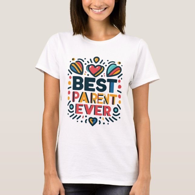 T-shirt Joyeuse journée des parents (Devant)