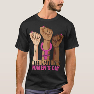 T-shirt Joyeuse Journée internationale des femmes 8 mars 2