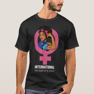 T-shirt Joyeuse Journée internationale des femmes 8 mars 2