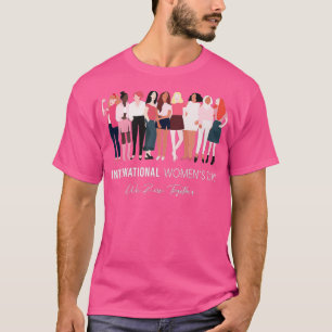 T-shirt Joyeuse Journée internationale des femmes 8 mars 2