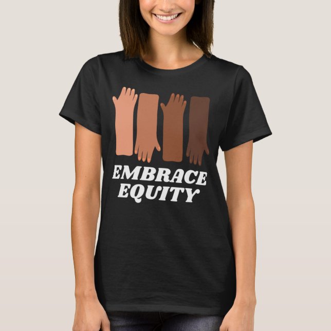 T-shirt Joyeuse Journée internationale des femmes pour l'é (Devant)