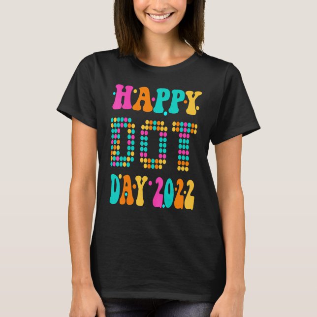 T-shirt Joyeuse Journée Internationale du Point 2022 Septe (Devant)