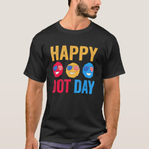 T-shirt Joyeuse Journée internationale du point Pois color