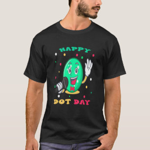 T-shirt Joyeuse Journée internationale du point Polka Dot 