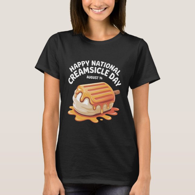 T-shirt « Joyeuse journée nationale de la Creamsic (Devant)