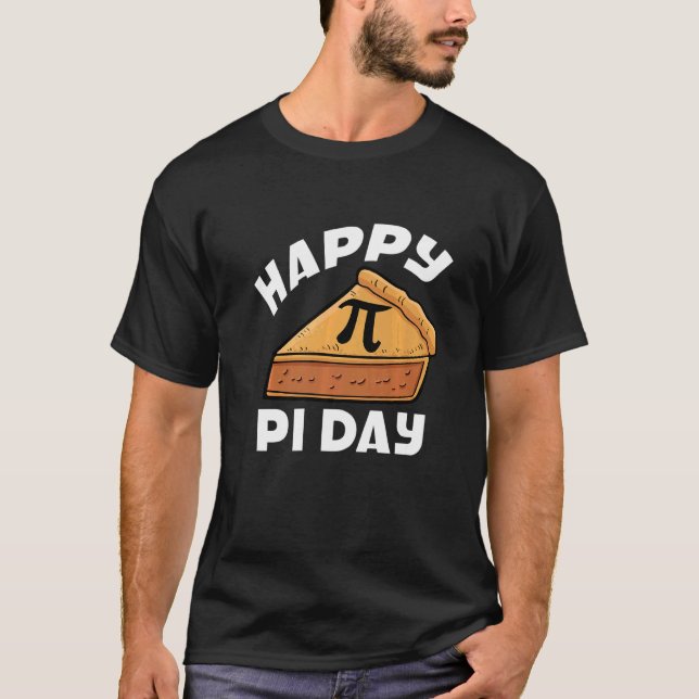 T-shirt Joyeuse Journée Pi Mathématicien Mathématiques Alg (Devant)