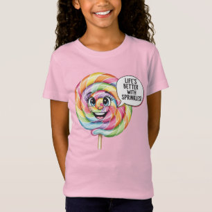 T-Shirt Joyeuse Lollipop, par Natasha Us