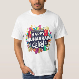 T-shirt Joyeuse nouvelle année hijri islamique de muharram